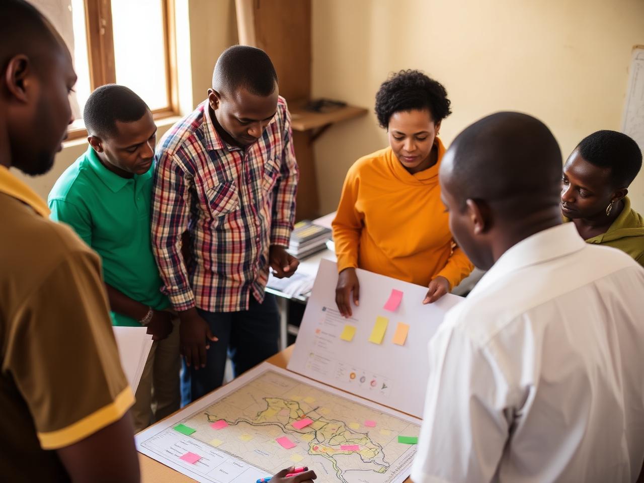 Participatory GIS workshop in Bishoftu