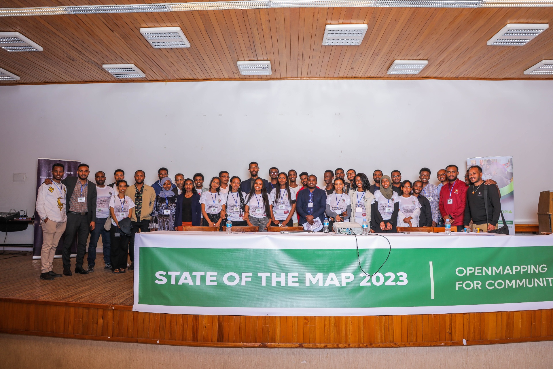 OSM Ethiopia community at State of the Map 2023 — OpenMapping for Communities